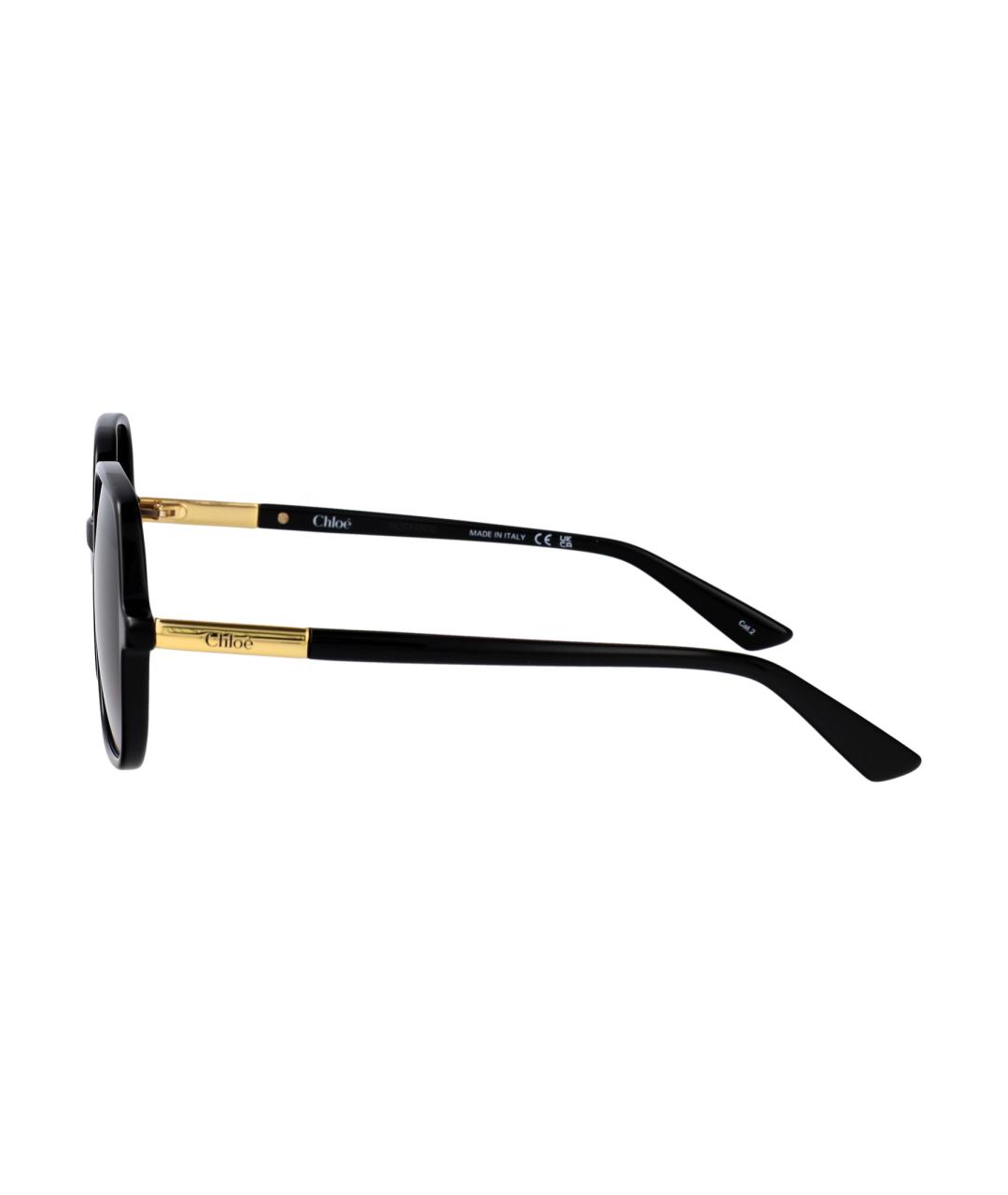 CHLOE Черные солнцезащитные очки, фото 3