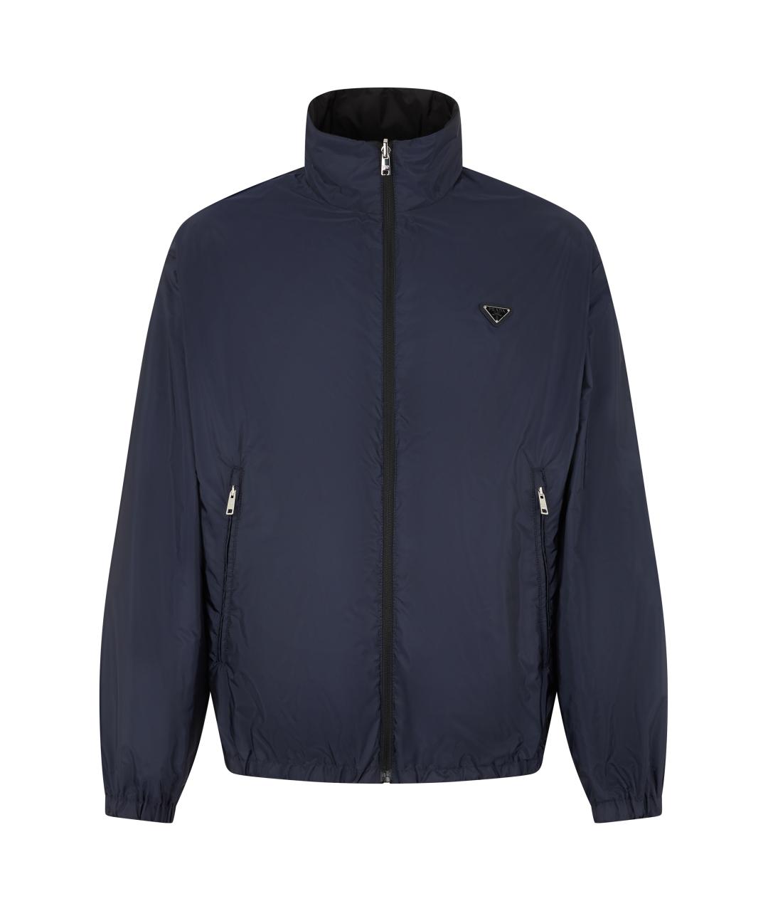 PRADA Черная полиамидовая куртка, фото 3