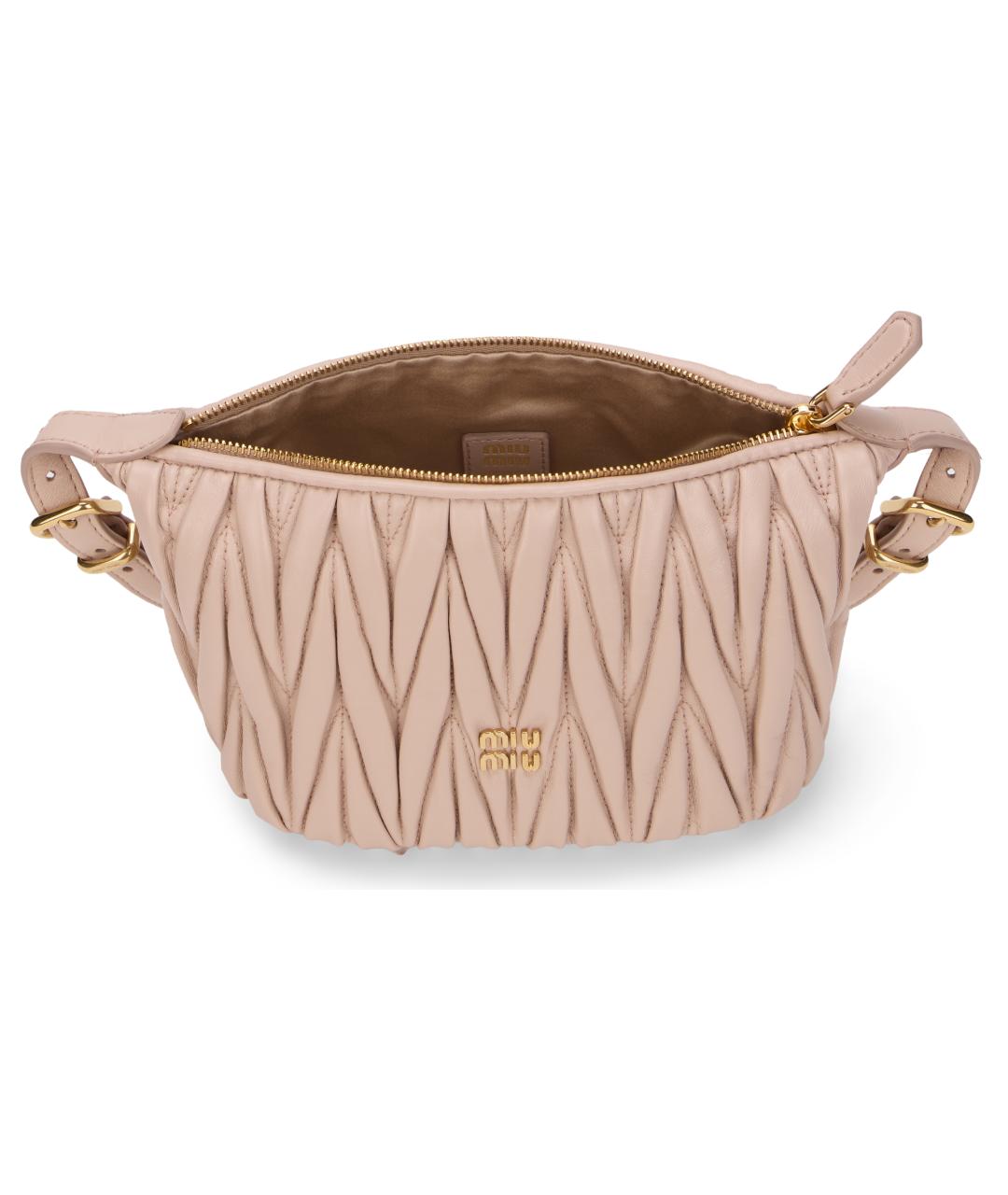 MIU MIU Кожаная сумка через плечо, фото 5