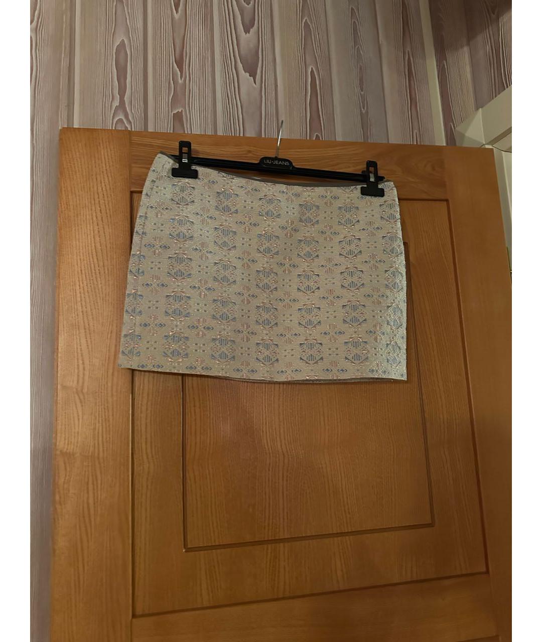 LIU JO Мульти юбка мини, фото 5