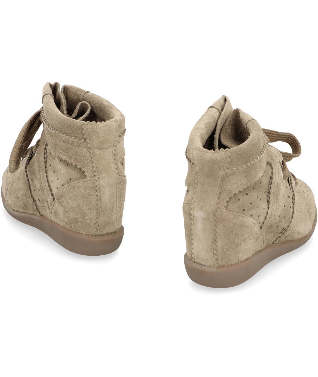 ISABEL MARANT Замшевые кроссовки, фото 4