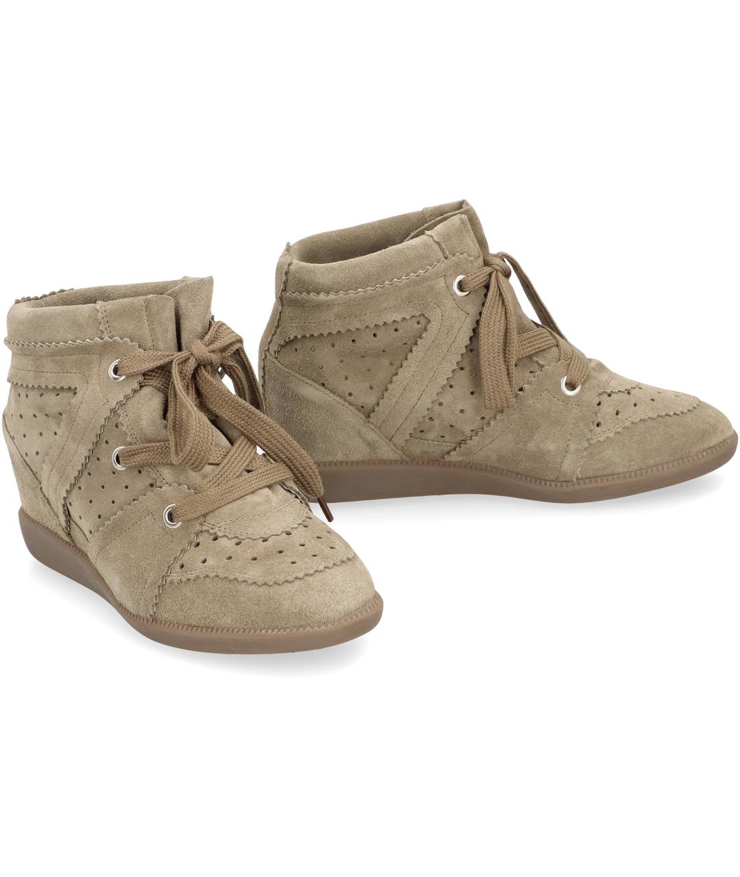 ISABEL MARANT Замшевые кроссовки, фото 3