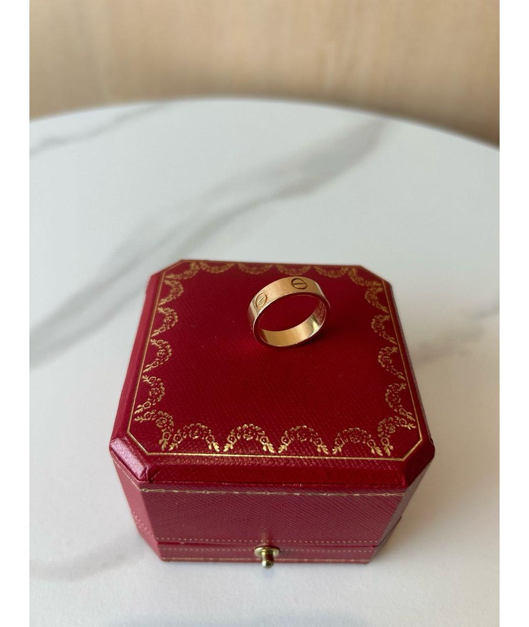 CARTIER Золотое кольцо из розового золота, фото 3