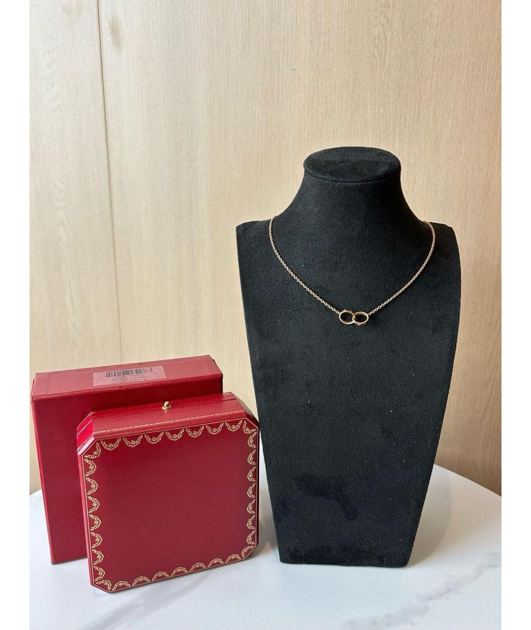 CARTIER Золотое колье из розового золота, фото 2