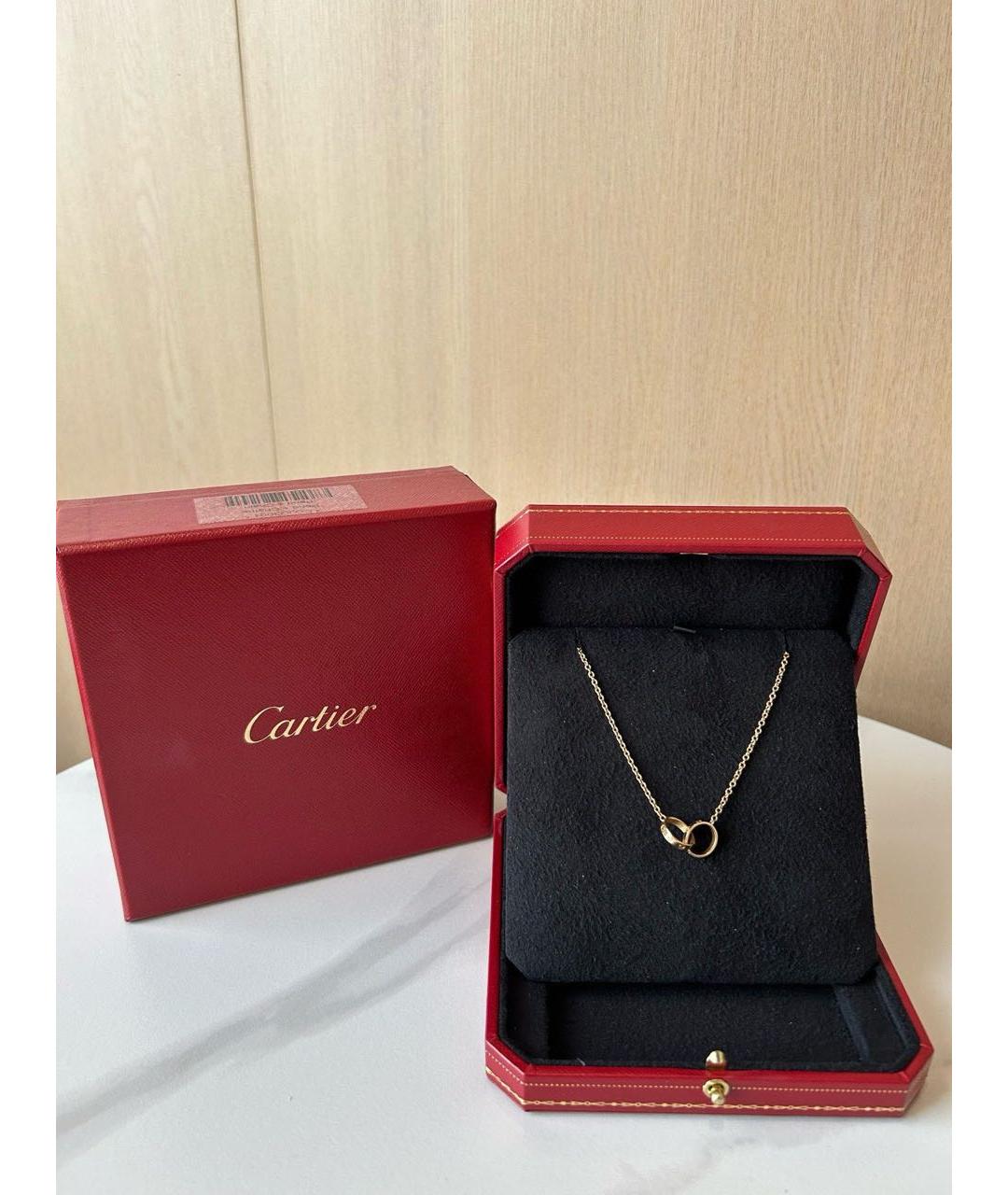 CARTIER Золотое колье из розового золота, фото 3