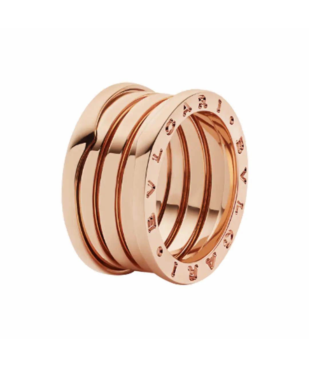 BVLGARI Золотое кольцо из розового золота, фото 1