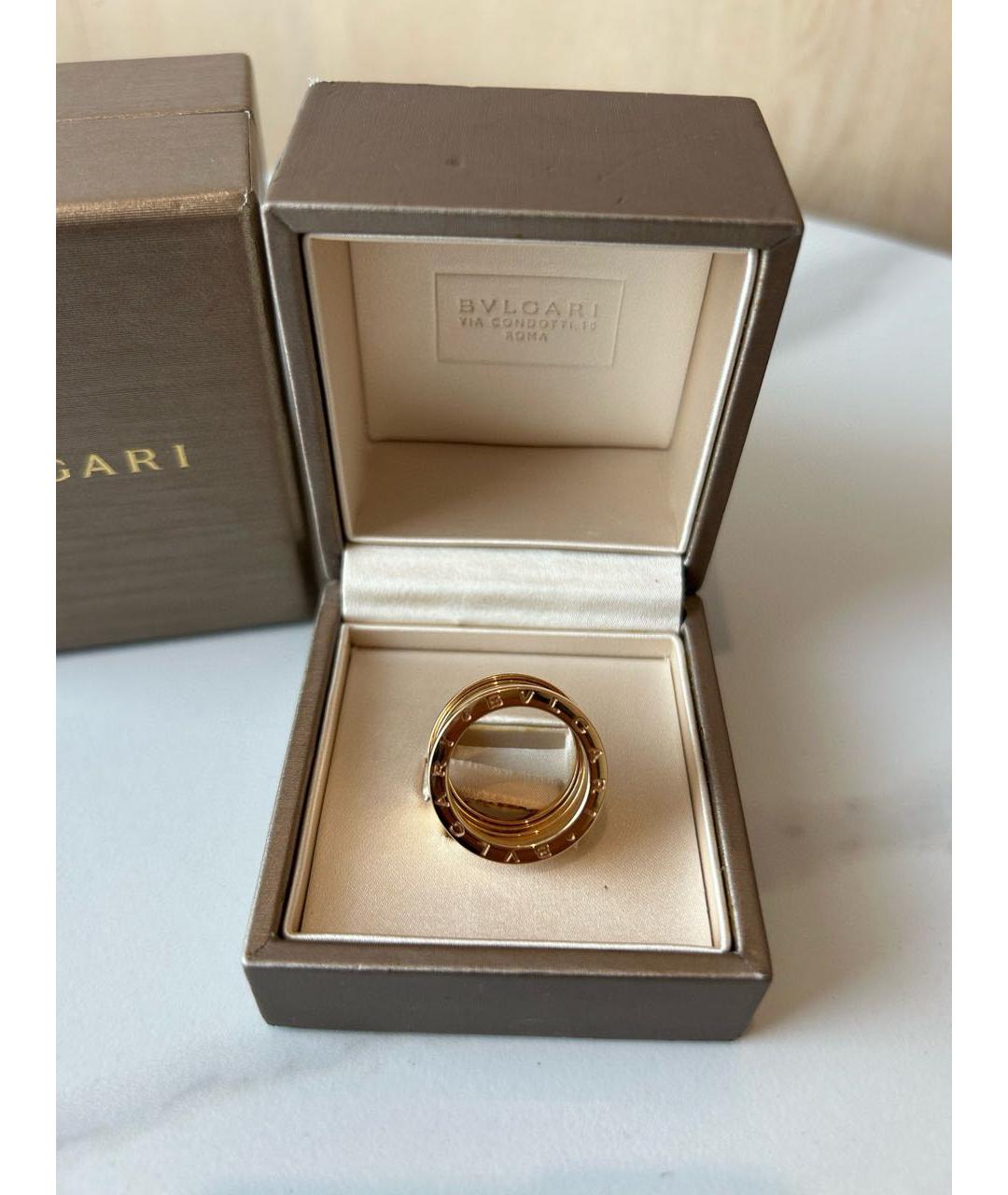 BVLGARI Золотое кольцо из розового золота, фото 3