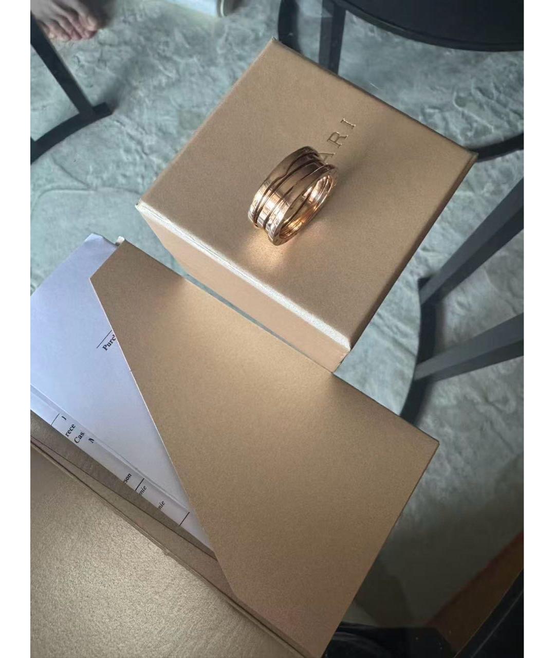 BVLGARI Золотое кольцо из розового золота, фото 2