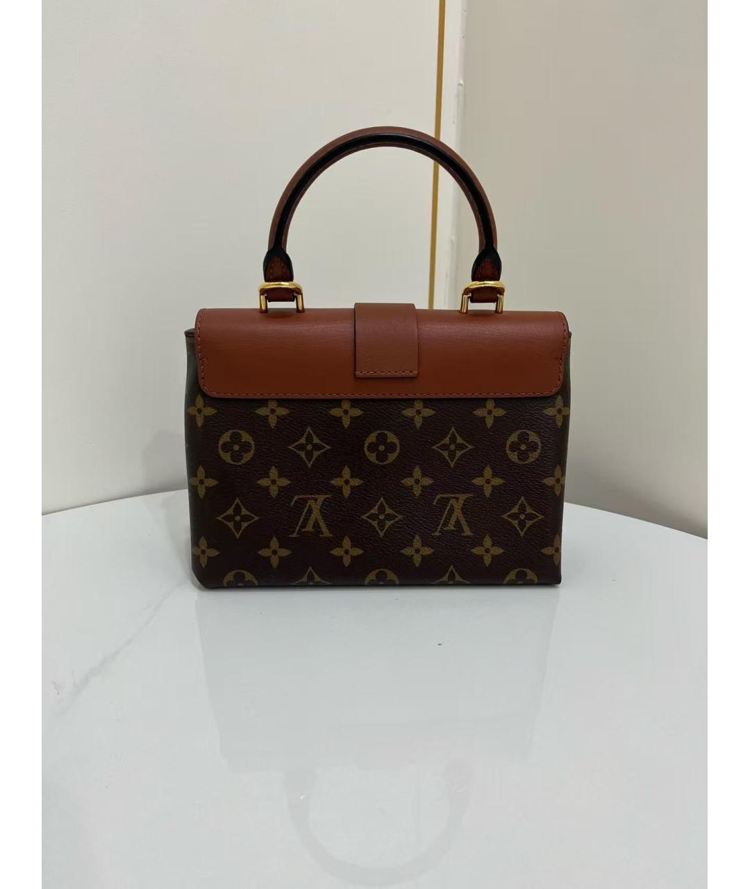 LOUIS VUITTON Коричневая сумка с короткими ручками, фото 2