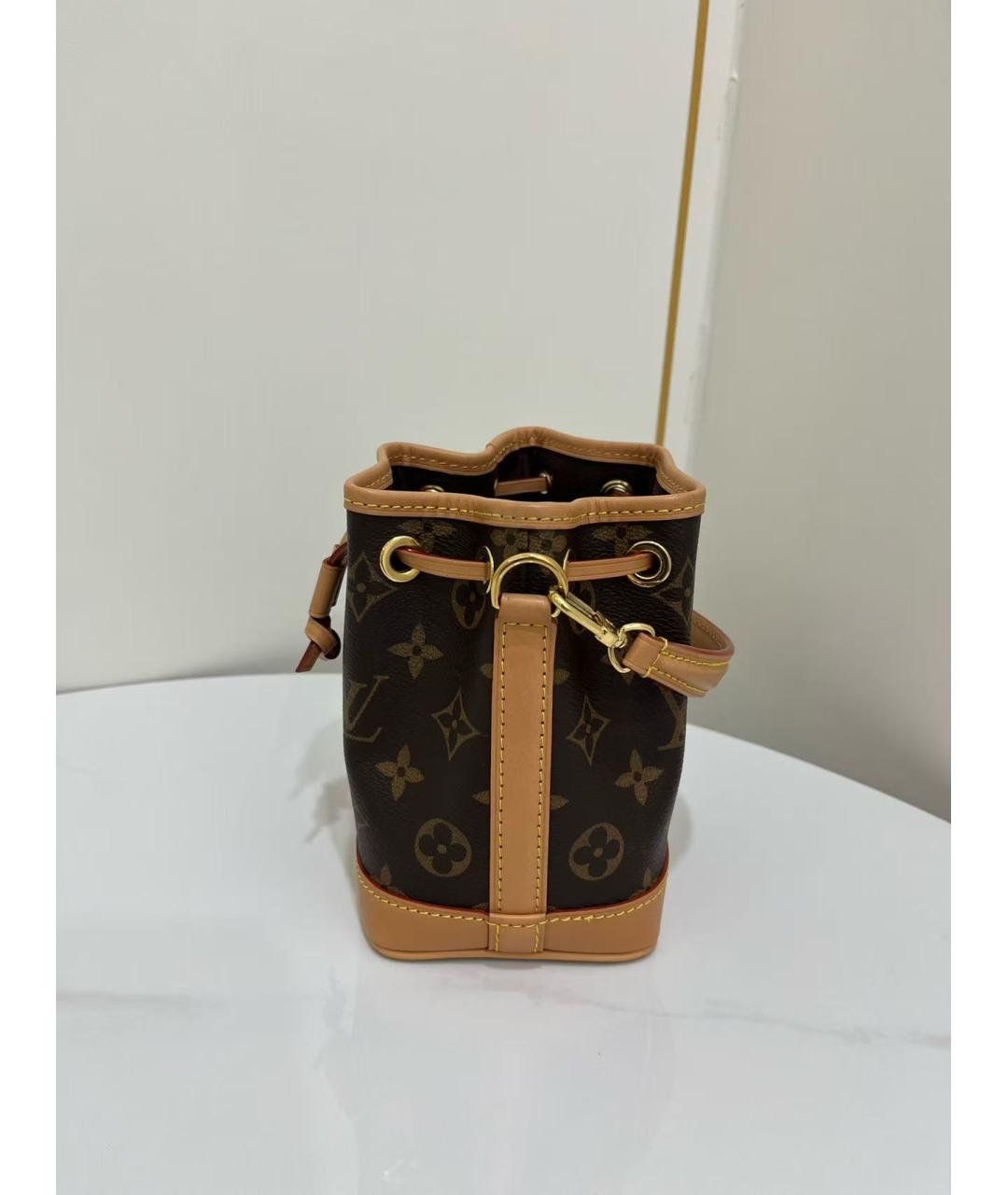 LOUIS VUITTON Коричневая сумка через плечо, фото 4