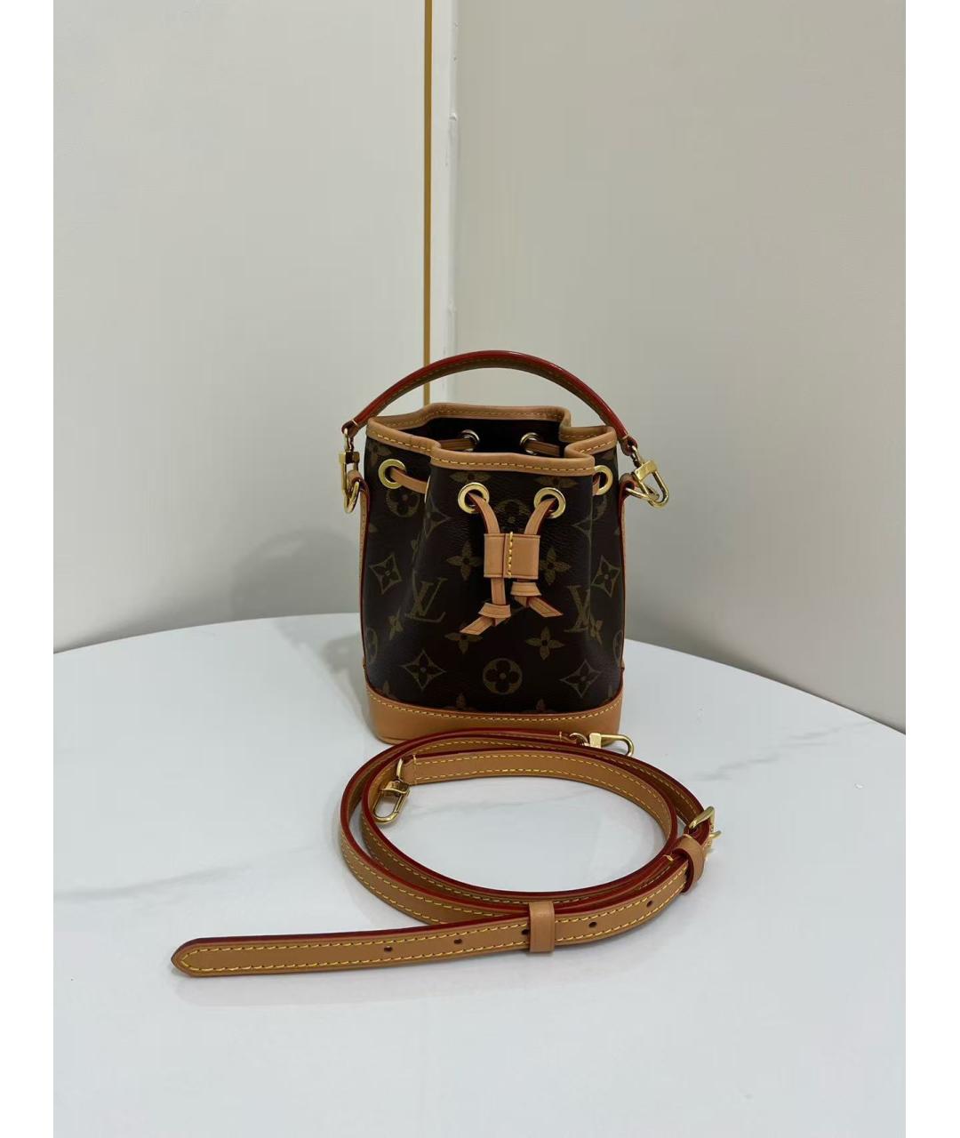 LOUIS VUITTON Коричневая сумка через плечо, фото 2