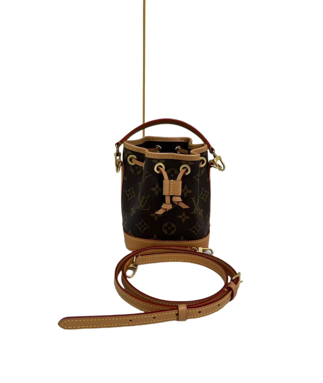 LOUIS VUITTON Коричневая сумка через плечо, фото 7