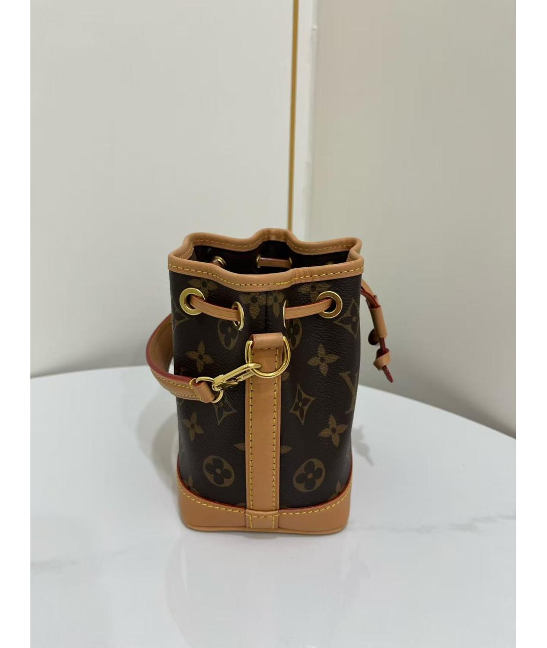 LOUIS VUITTON Коричневая сумка через плечо, фото 5