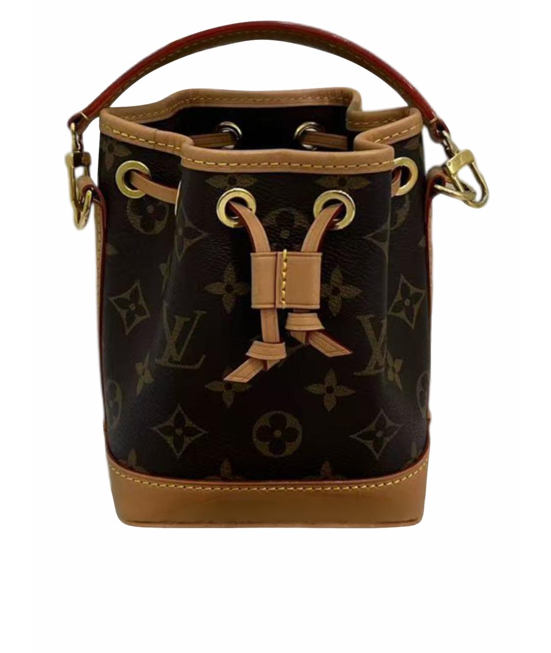 LOUIS VUITTON Коричневая сумка через плечо, фото 1