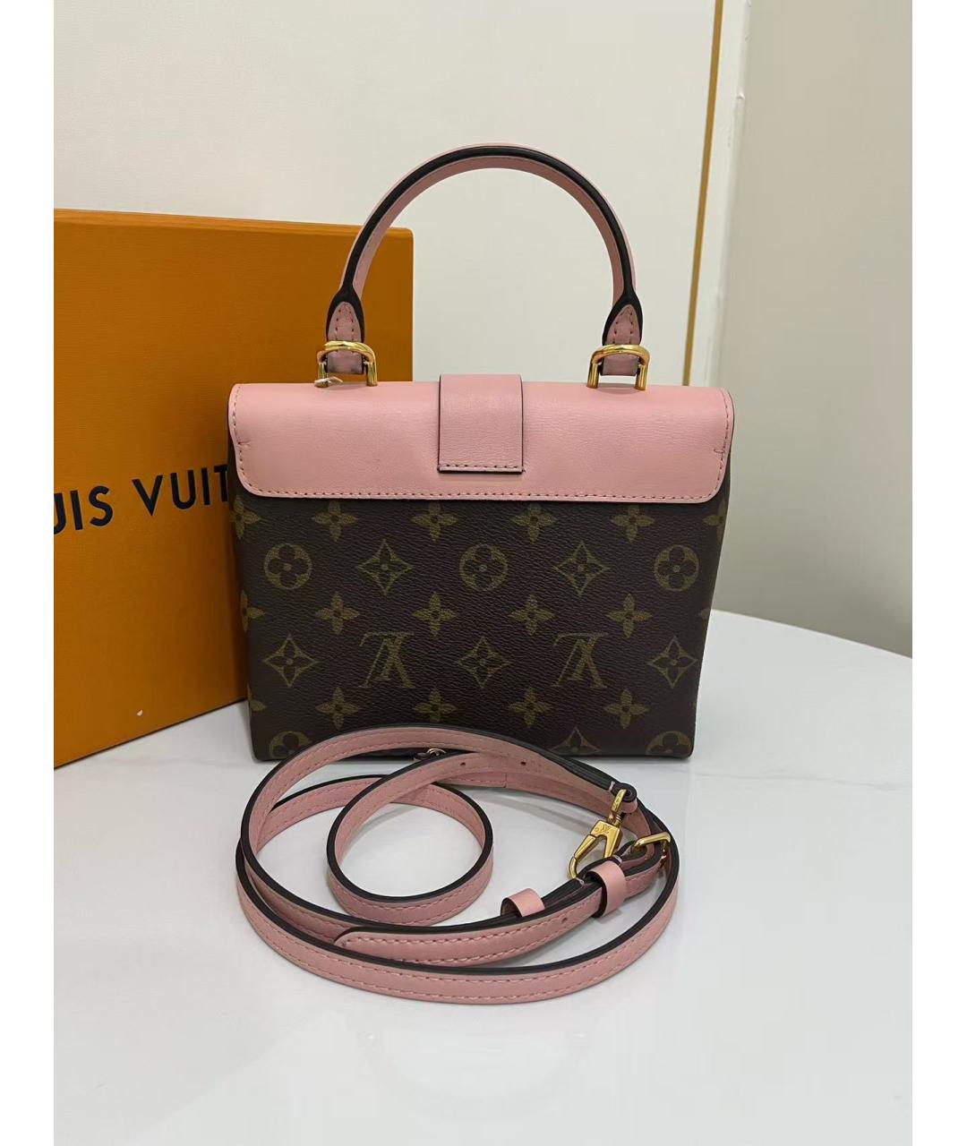 LOUIS VUITTON Коричневая сумка с короткими ручками, фото 2