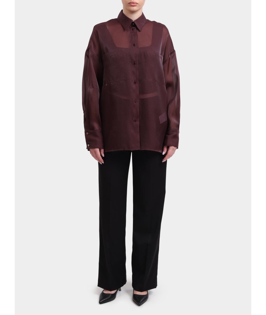 LIU JO Бордовая рубашка, фото 2