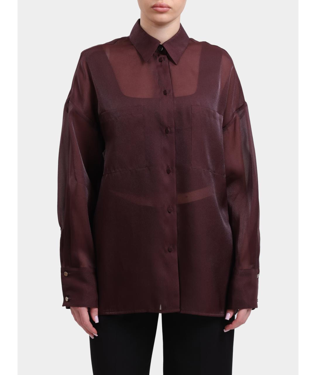 LIU JO Бордовая рубашка, фото 6