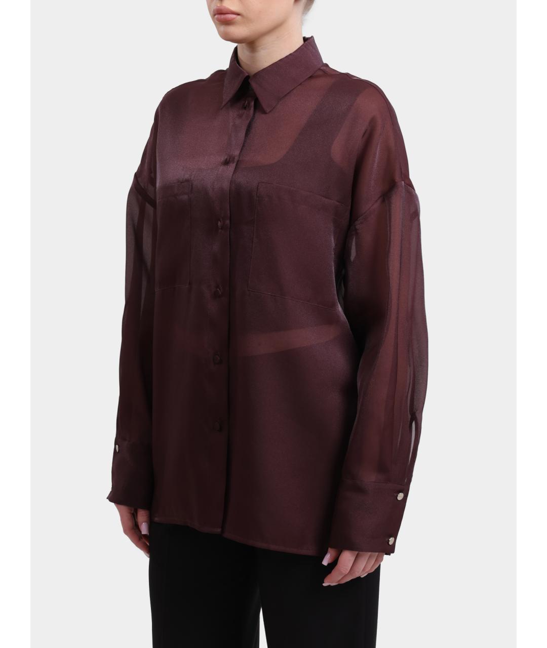 LIU JO Бордовая рубашка, фото 3