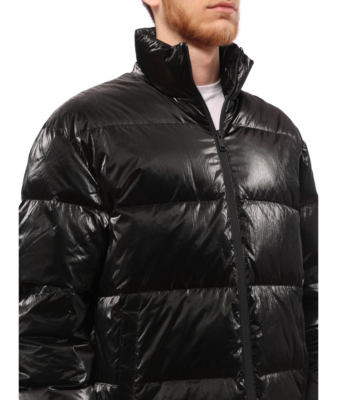 ARMANI EXCHANGE Черный пуховик, фото 5