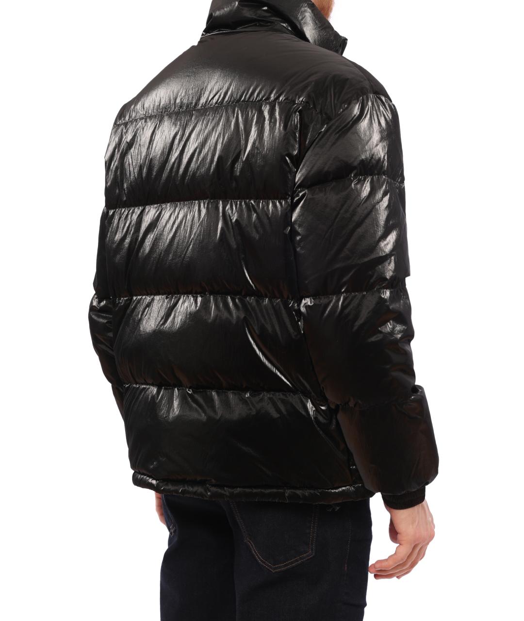 ARMANI EXCHANGE Черный пуховик, фото 4