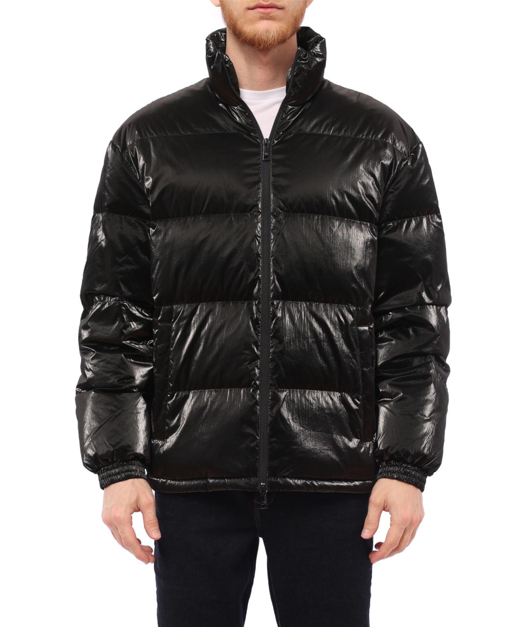 ARMANI EXCHANGE Черный пуховик, фото 1