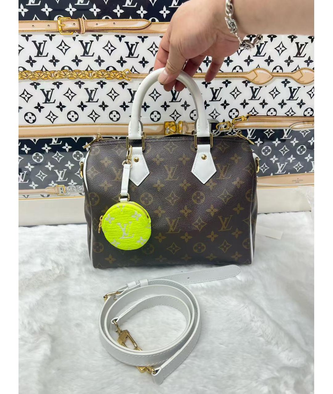 LOUIS VUITTON Коричневая сумка с короткими ручками, фото 6