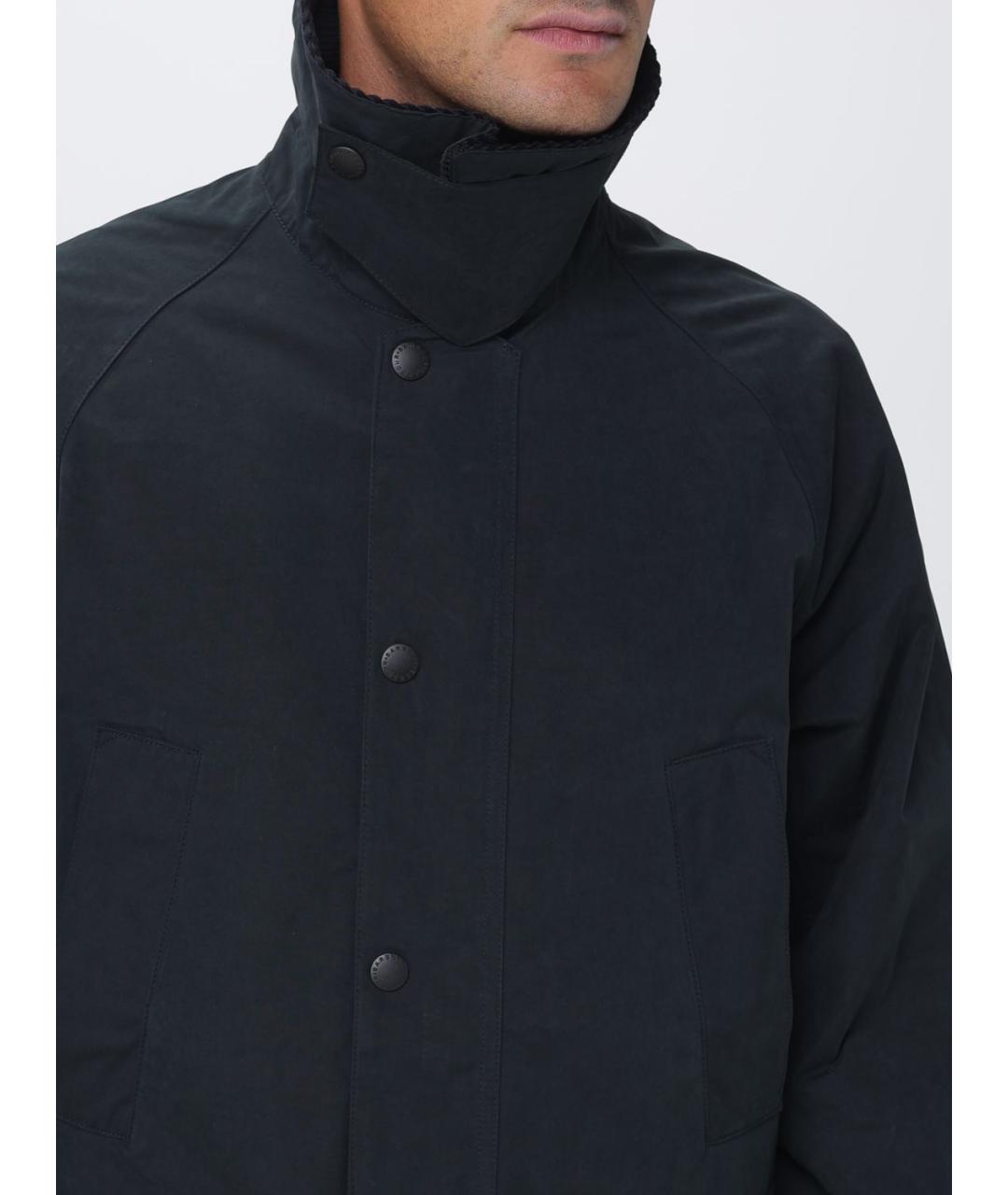BARBOUR Синяя хлопковая куртка, фото 4