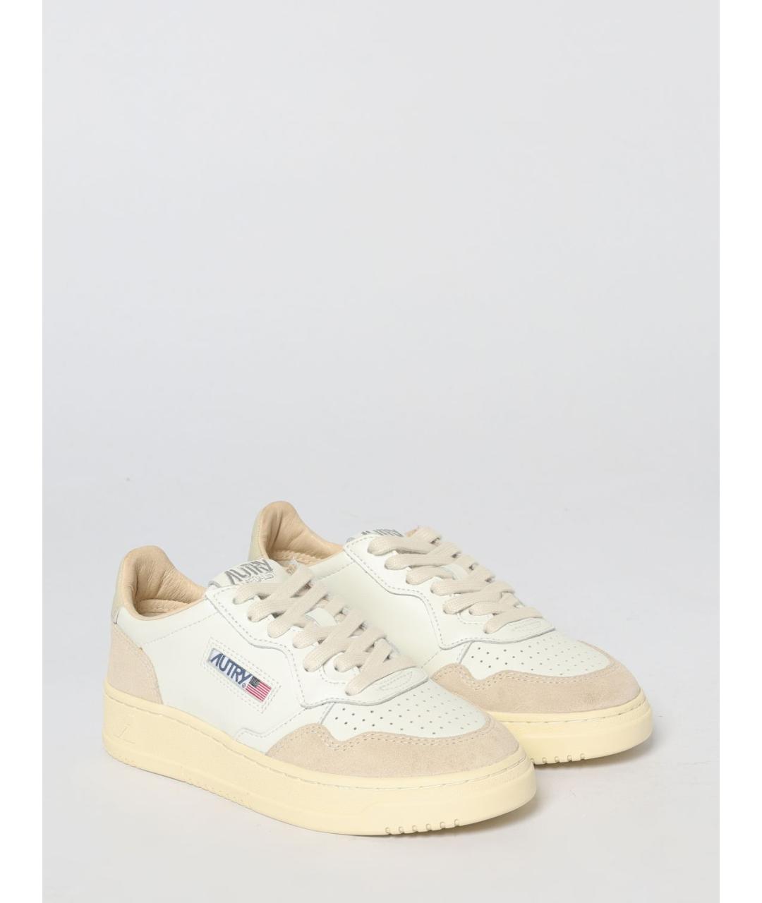 AUTRY Белые кожаные кеды, фото 2