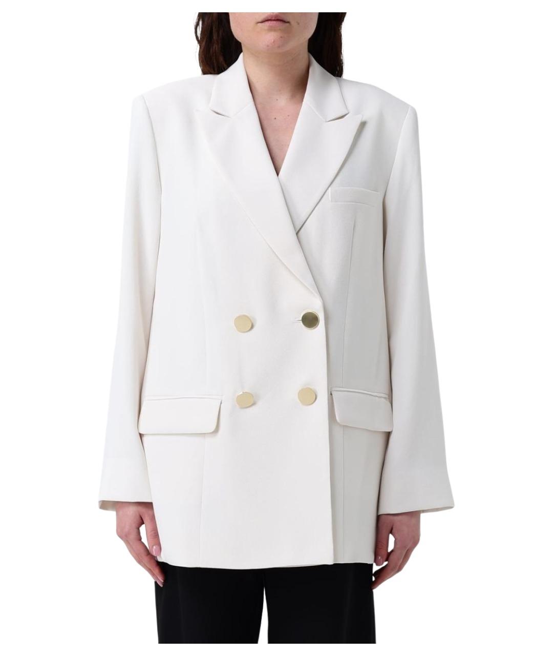 ARMANI EXCHANGE Белый полиэстеровый жакет/пиджак, фото 1