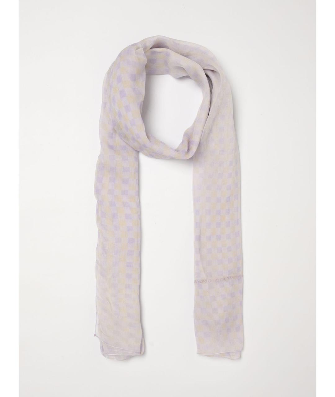 ERMANNO SCERVINO Фиолетовый шарф, фото 2