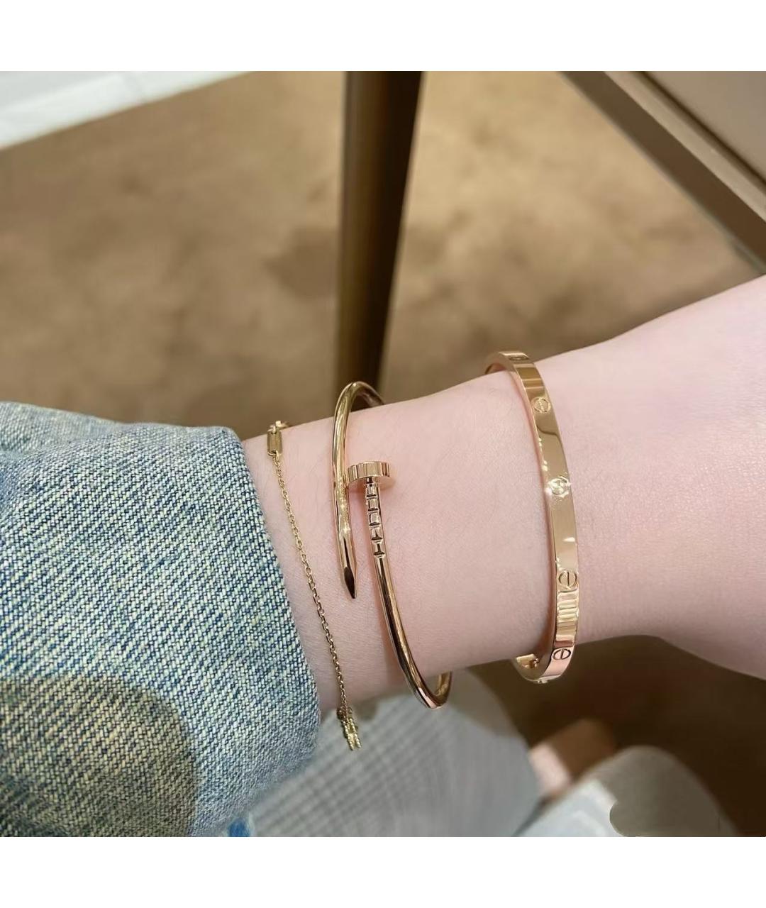 CARTIER Золотой браслет, фото 6