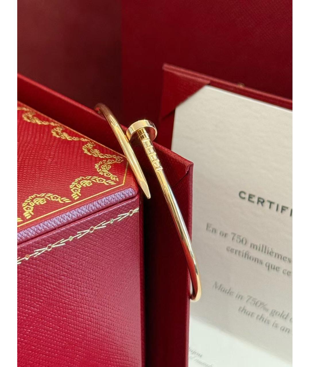 CARTIER Золотой браслет, фото 5