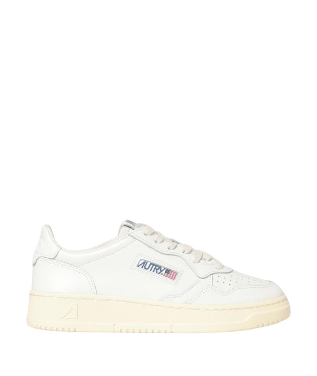AUTRY Белые кожаные кеды, фото 1