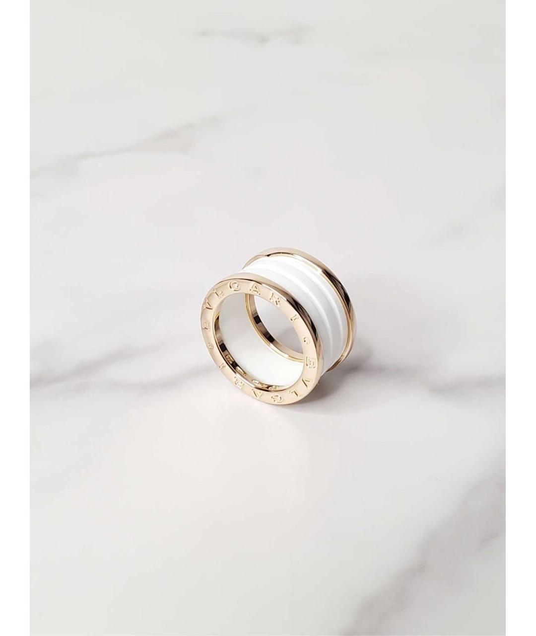 BVLGARI Белое кольцо, фото 4
