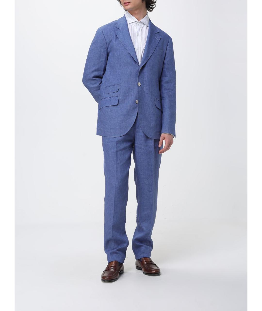 BRUNELLO CUCINELLI Белая хлопковая классическая рубашка, фото 2