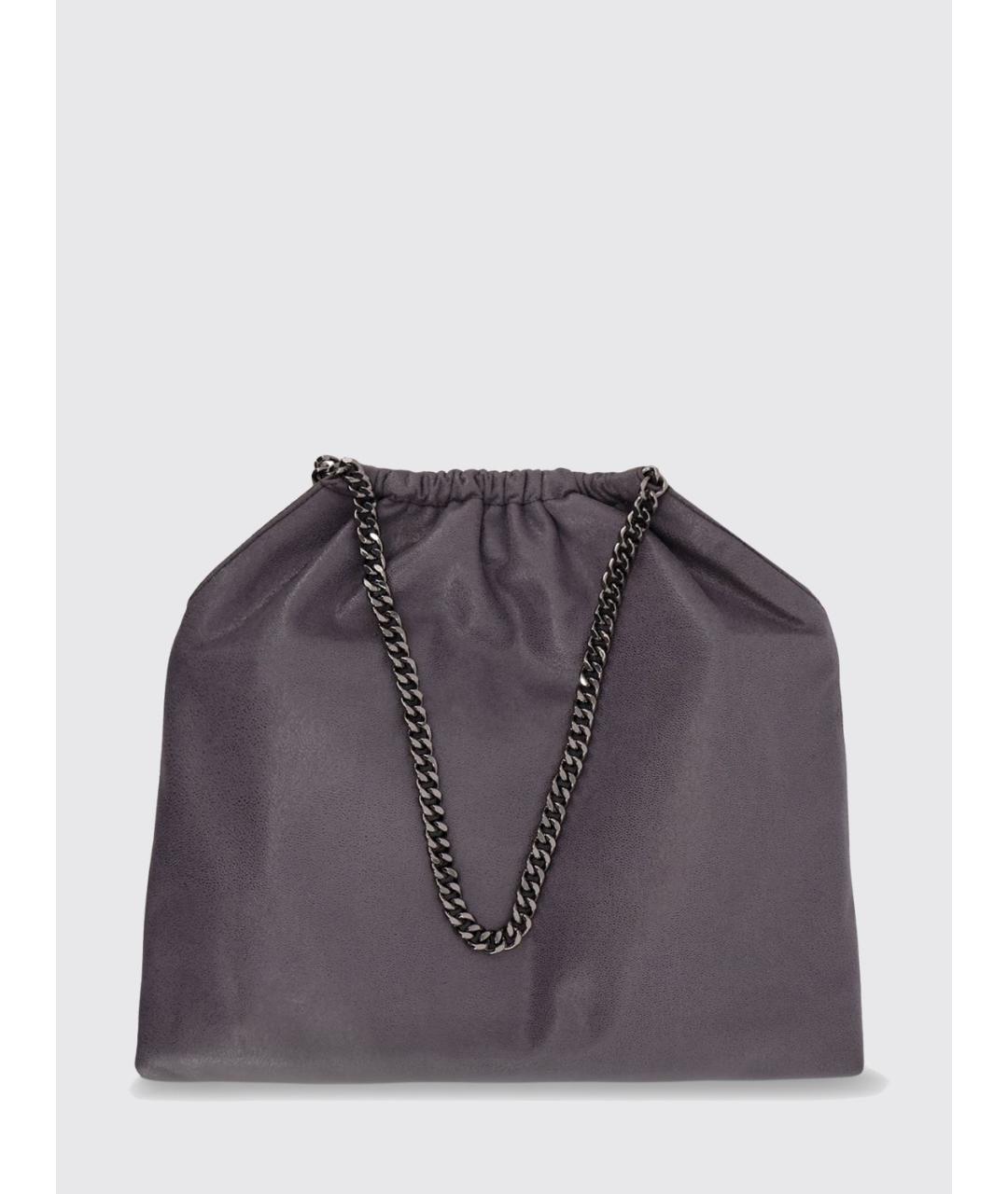 STELLA MCCARTNEY Серая сумка через плечо из искусственной кожи, фото 2