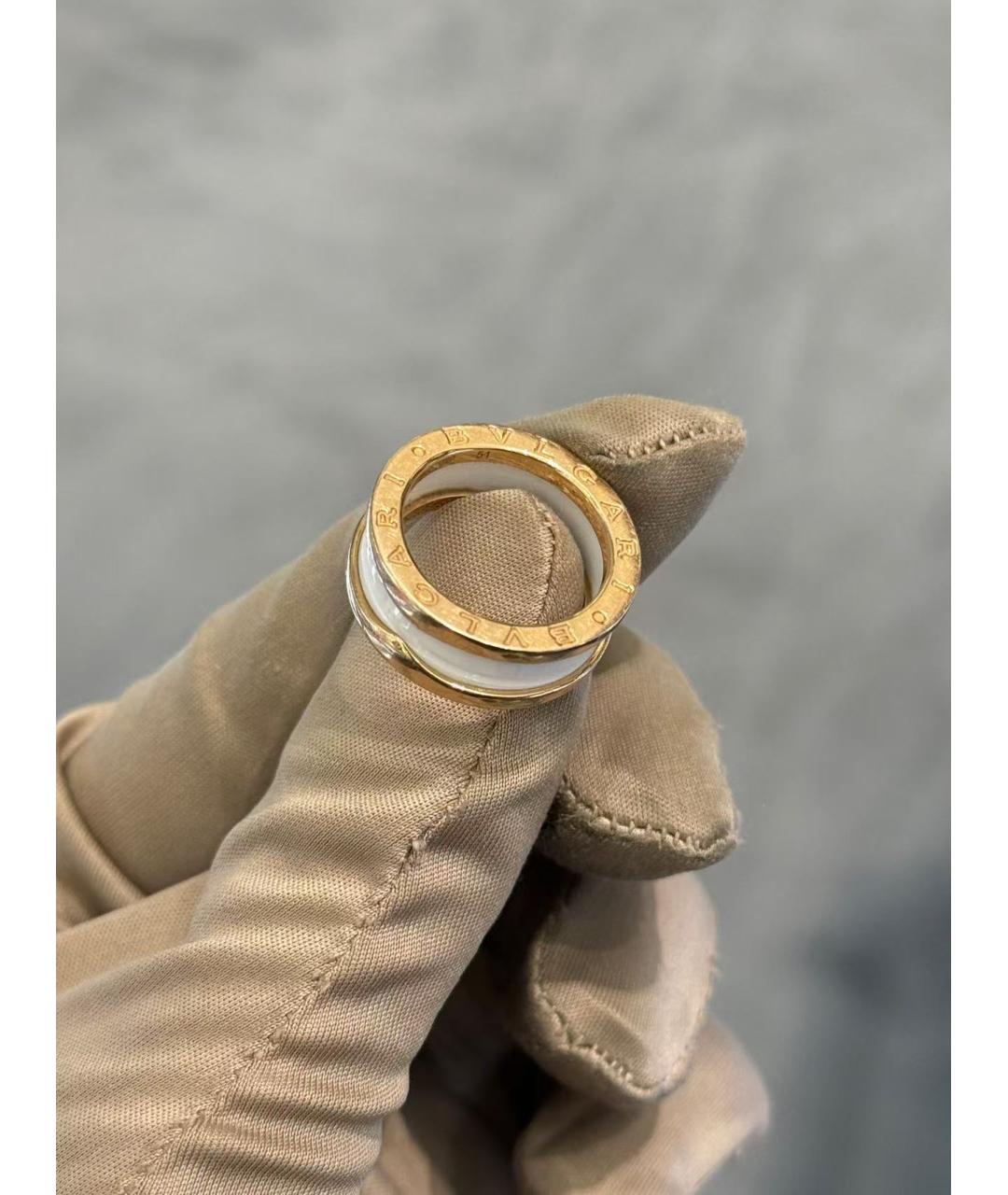 BVLGARI Белое кольцо, фото 6