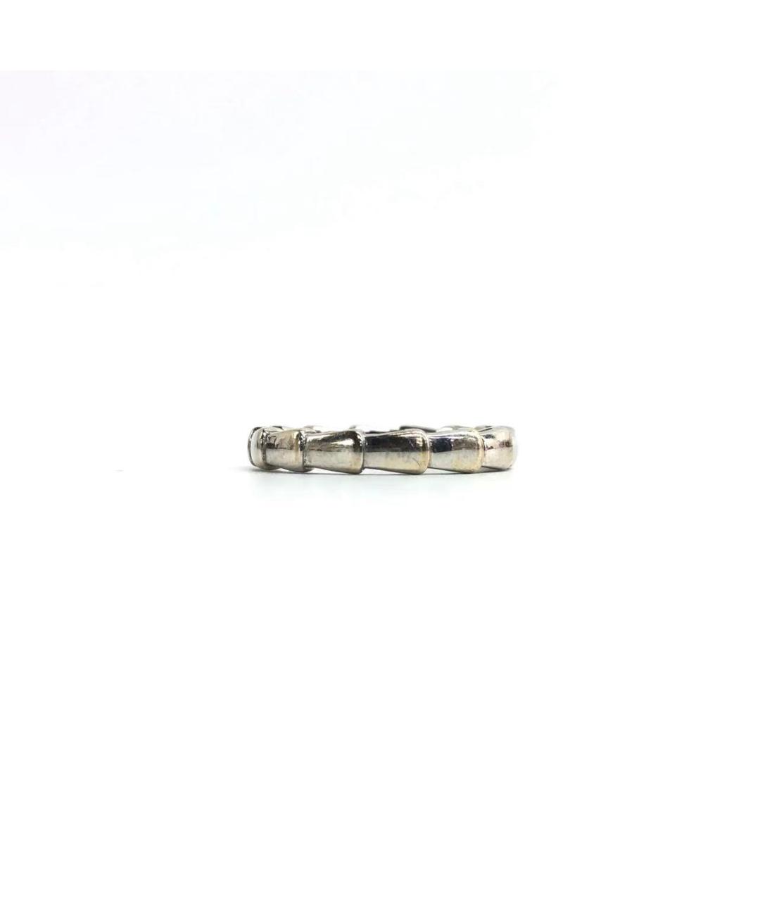 BVLGARI Серебряное кольцо из белого золота, фото 4