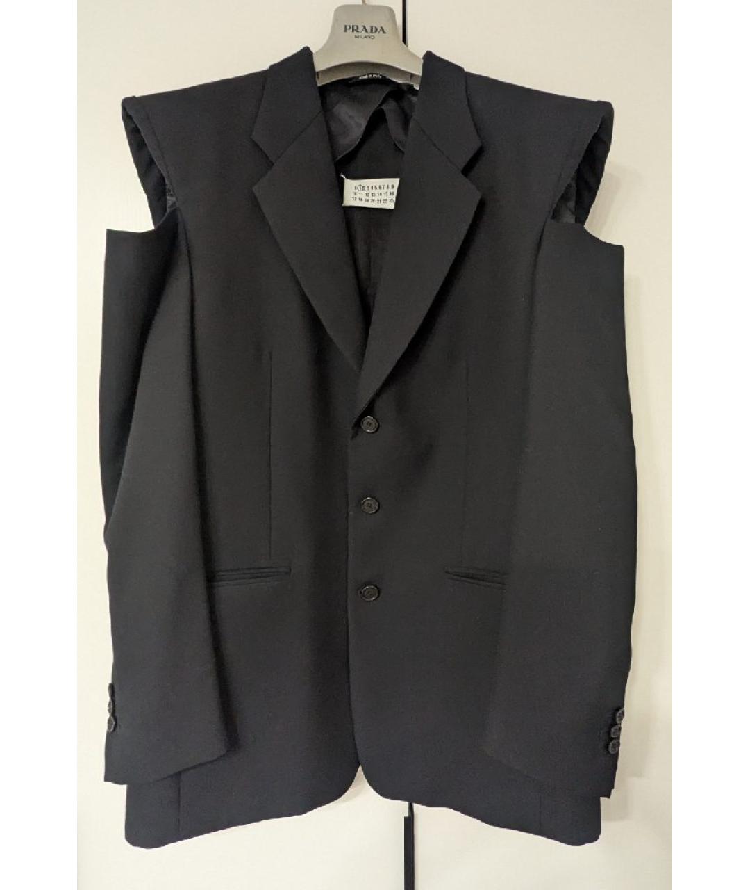 MAISON MARGIELA Черный жакет/пиджак, фото 9