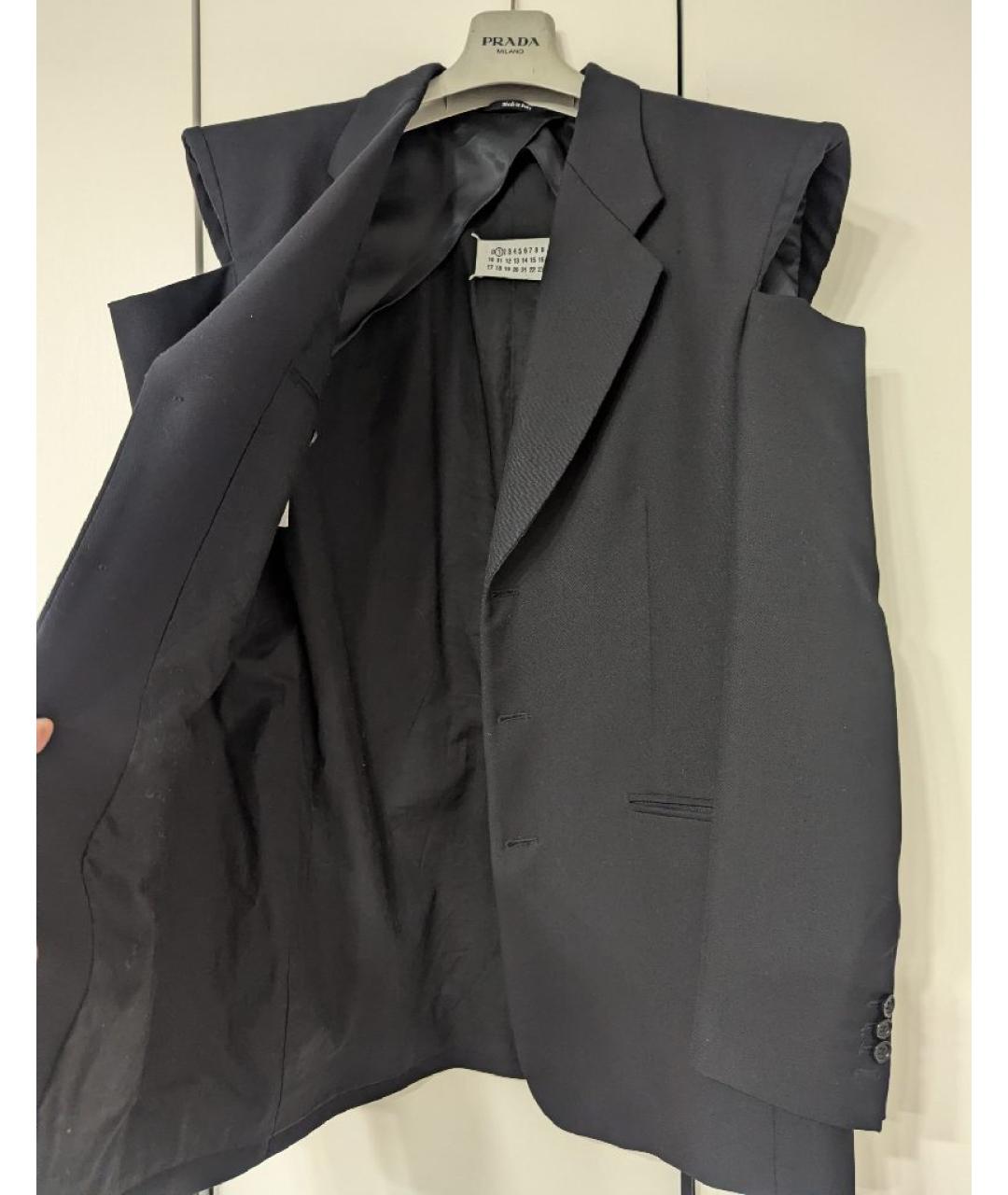 MAISON MARGIELA Черный жакет/пиджак, фото 5