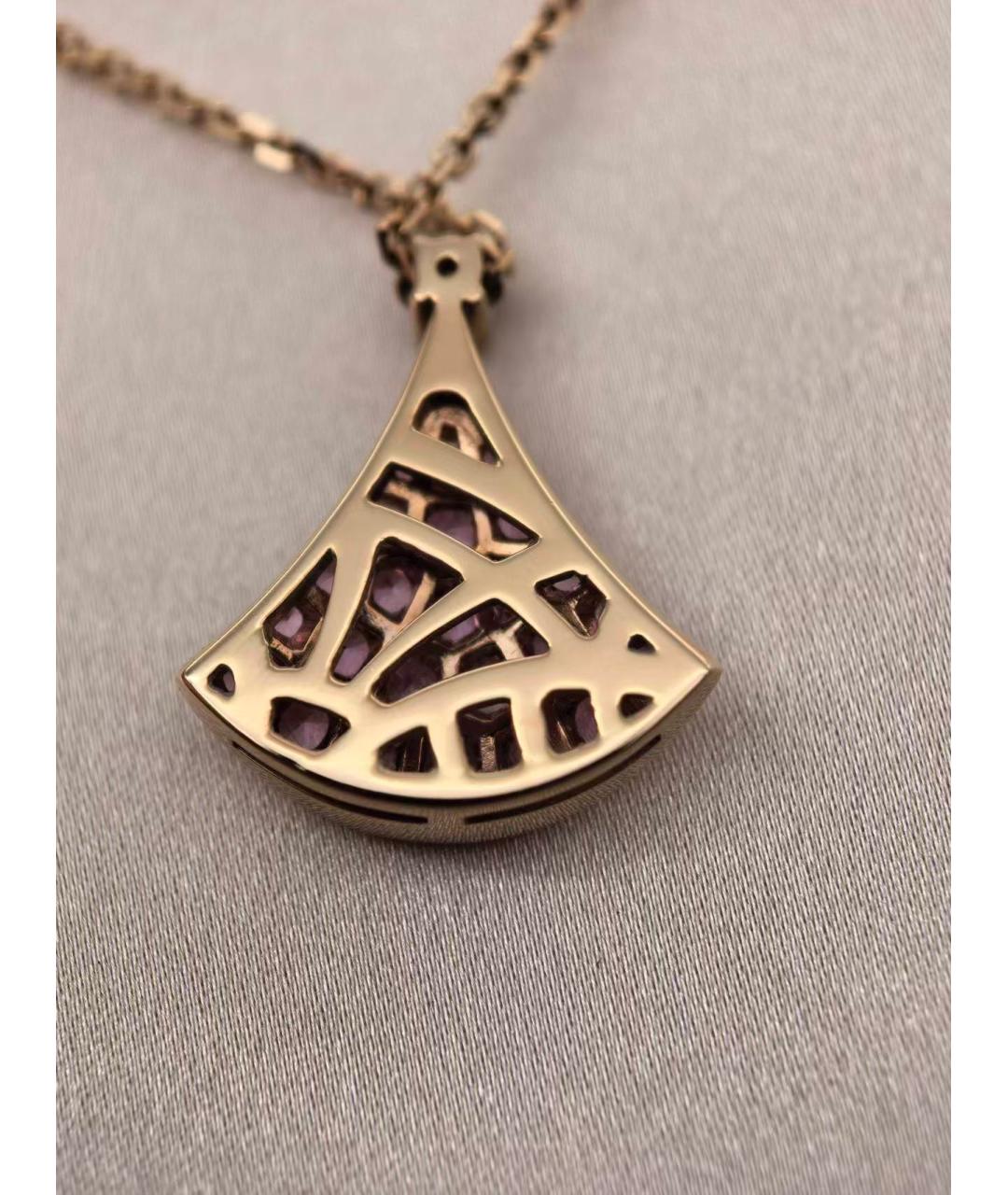 BVLGARI Розовая подвеска, фото 4