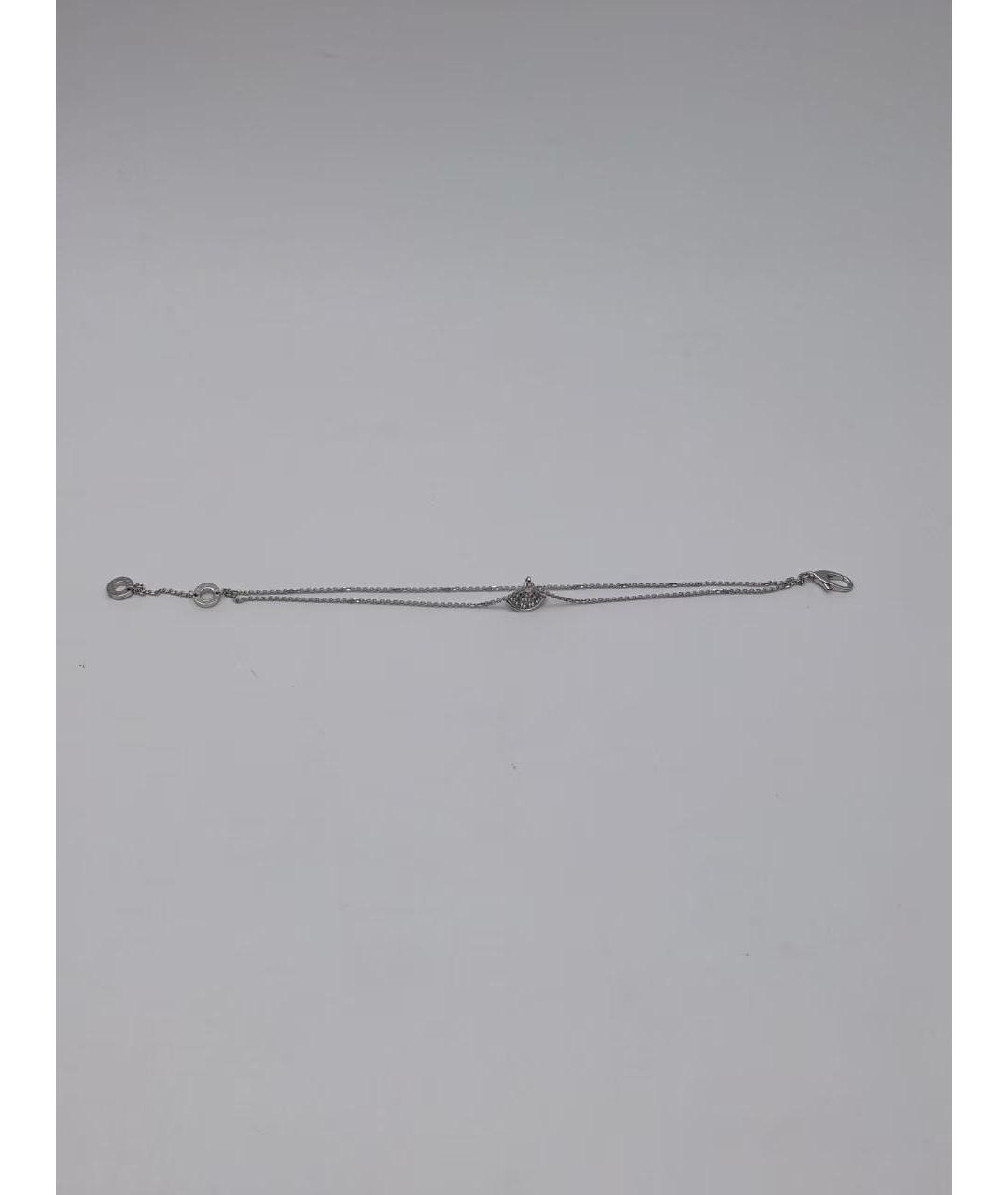 BVLGARI Серебрянный браслет из белого золота, фото 2