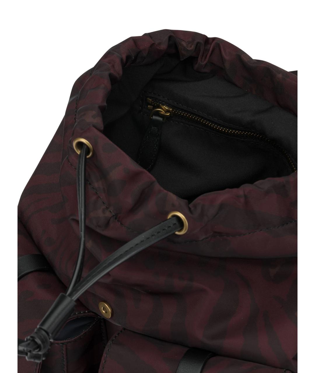 PINKO Бордовый тканевый рюкзак, фото 5