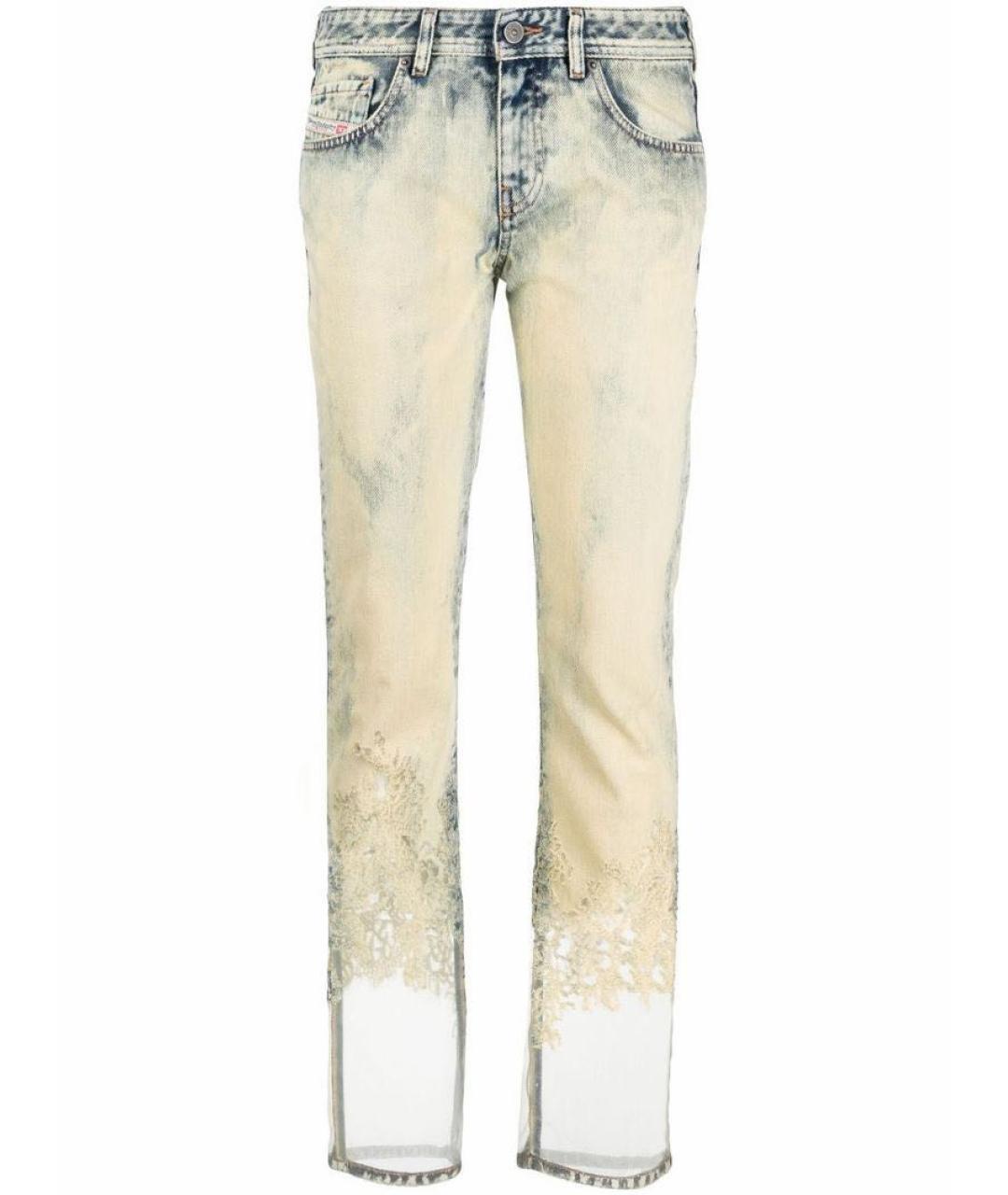 DIESEL Хлопковые прямые джинсы, фото 1