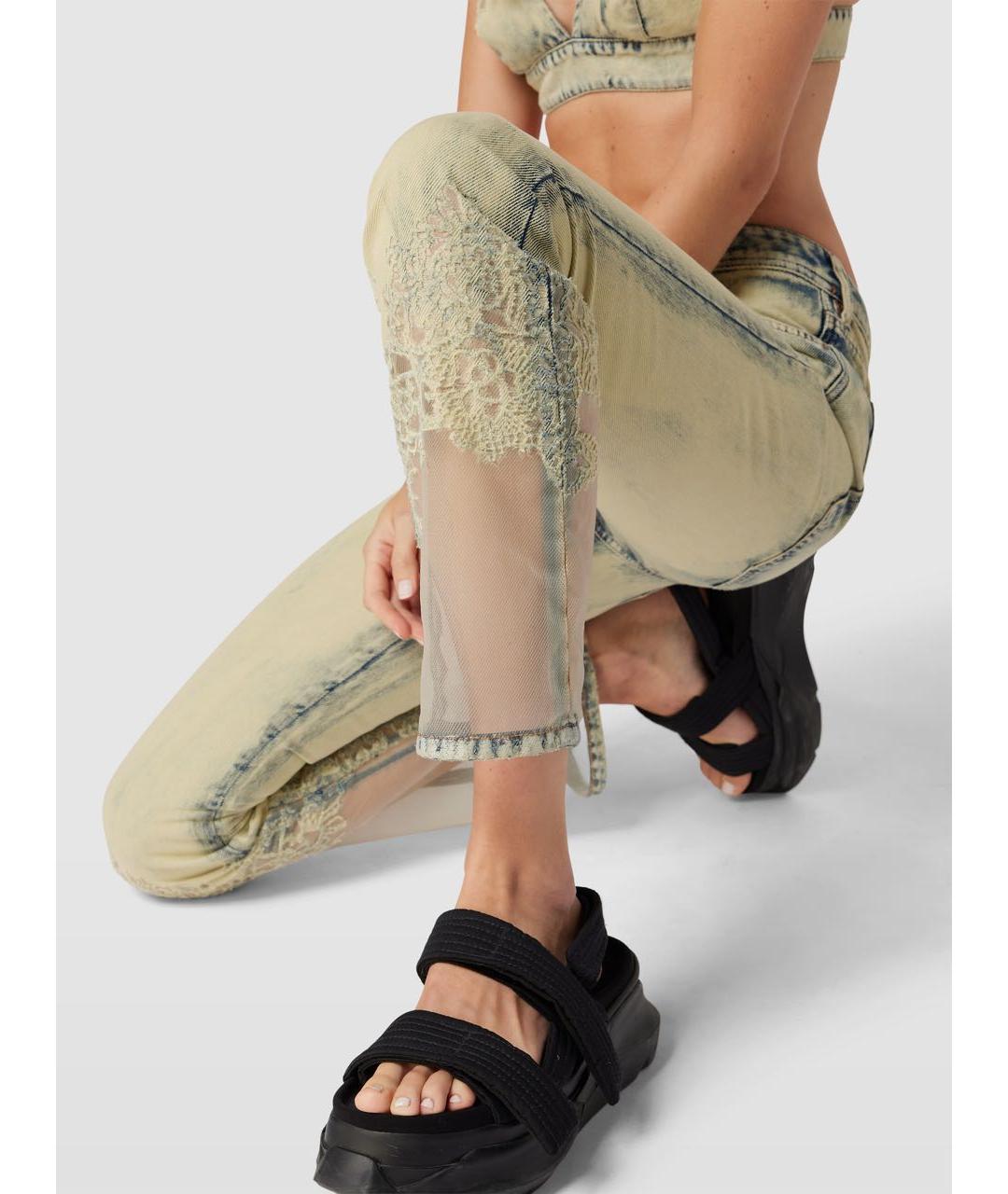 DIESEL Хлопковые прямые джинсы, фото 7