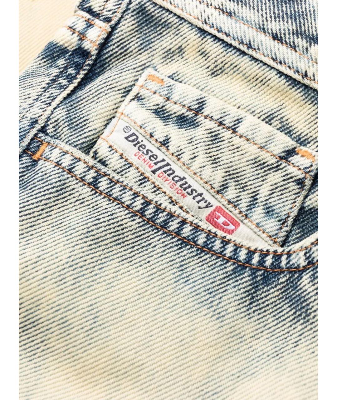 DIESEL Хлопковые прямые джинсы, фото 6