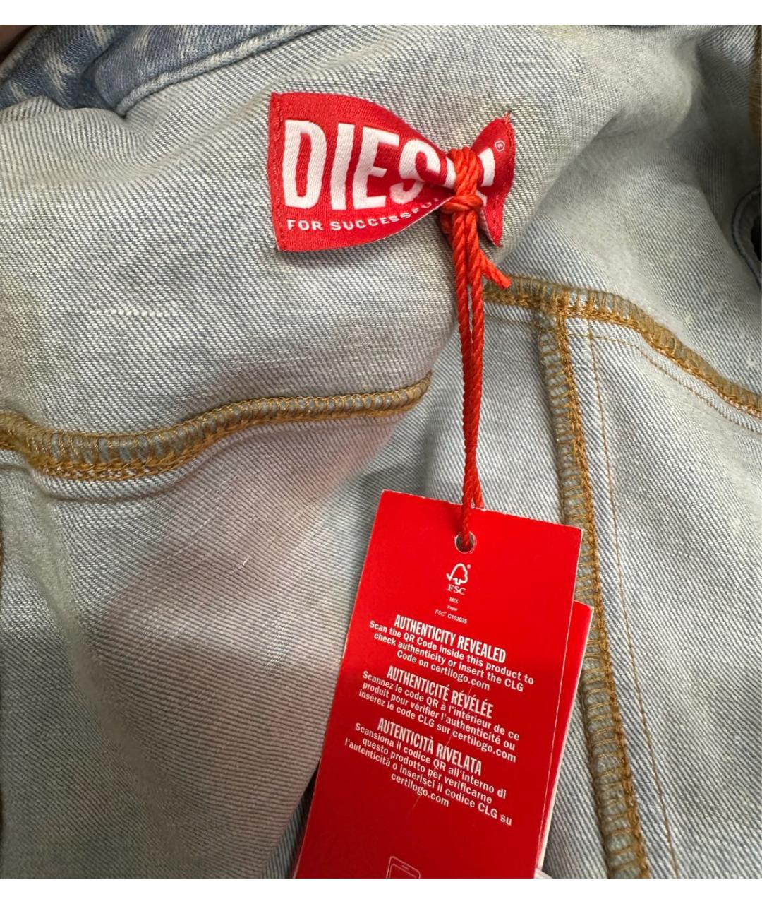 DIESEL Хлопко-эластановый комбинезон, фото 3