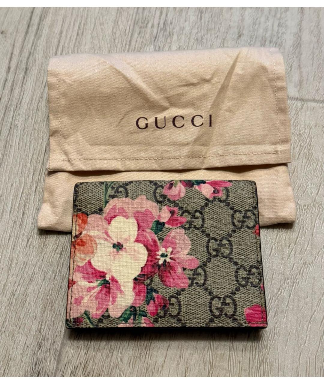 GUCCI Бежевый кошелек, фото 8