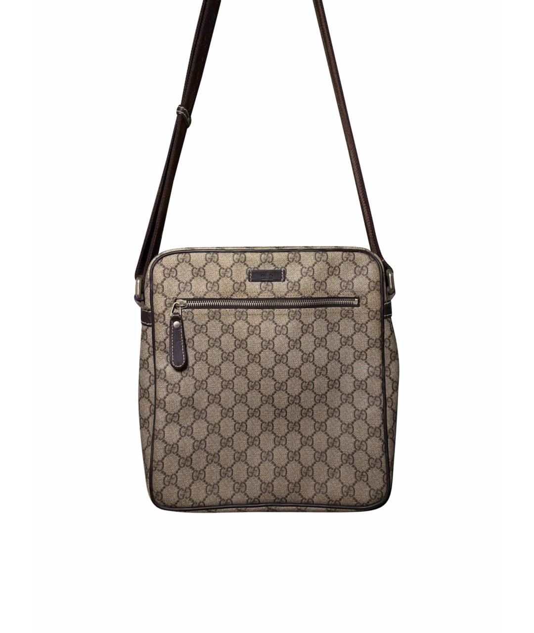 GUCCI Бежевая сумка на плечо, фото 1