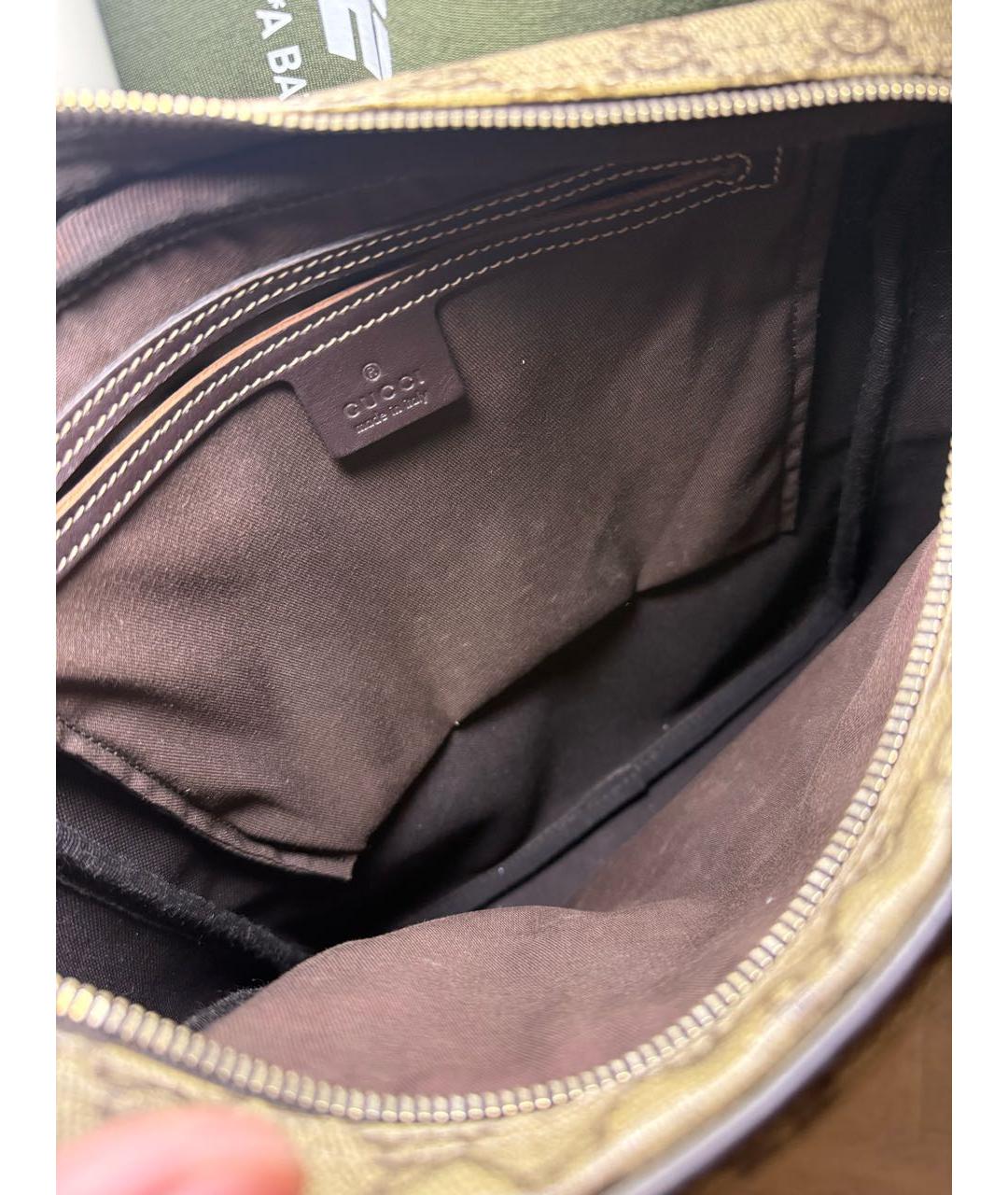 GUCCI Бежевая сумка на плечо, фото 4